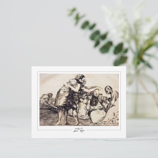 Francisco Goya #517 - Fijne Kunst Briefkaart (Staand voorkant)