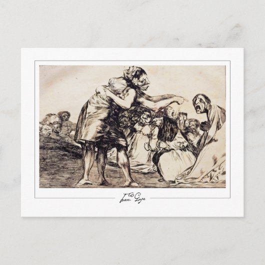 Francisco Goya #517 - Kunstkaart Briefkaart (Voorkant)