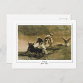 Francisco Goya #527 - Fijne Kunst Briefkaart (Voorkant / Achterkant)