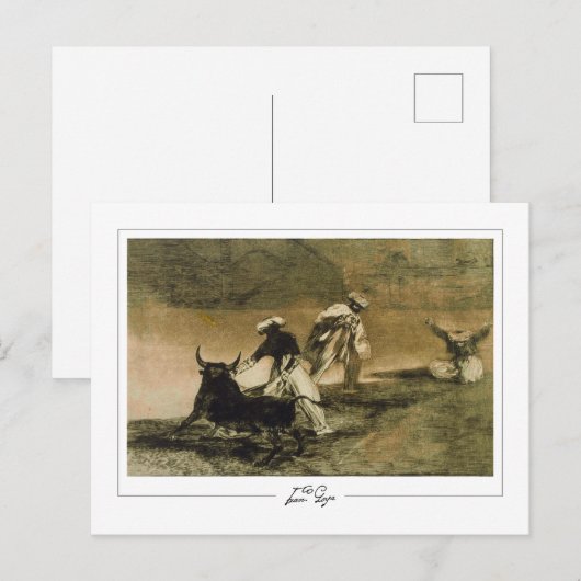 Francisco Goya #527 - Fijne Kunst Briefkaart (Voorkant / Achterkant)