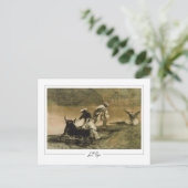 Francisco Goya #527 - Kunstkaart Briefkaart (Staand voorkant)