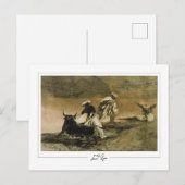 Francisco Goya #527 - Kunstkaart Briefkaart (Voorkant / Achterkant)