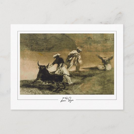 Francisco Goya #527 - Kunstkaart Briefkaart (Voorkant)