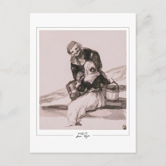 Francisco Goya #528 - Fijne Kunst Briefkaart (Voorkant)