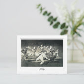 Francisco Goya #529 - Fine Art Briefkaart (Staand voorkant)