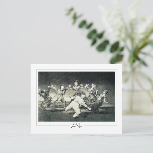 Francisco Goya #529 - Fine Art Briefkaart (Staand voorkant)