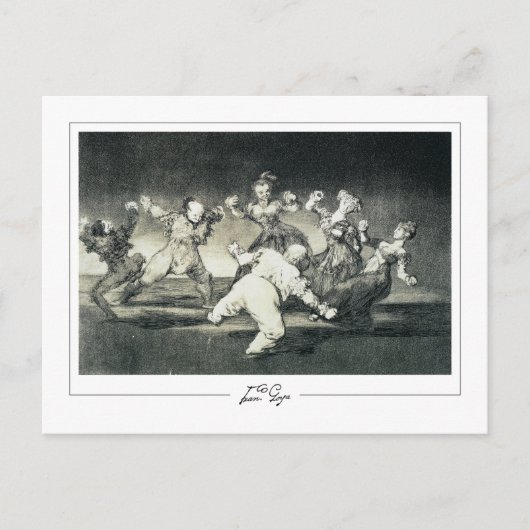 Francisco Goya #529 - Kunstkaart Briefkaart (Voorkant)