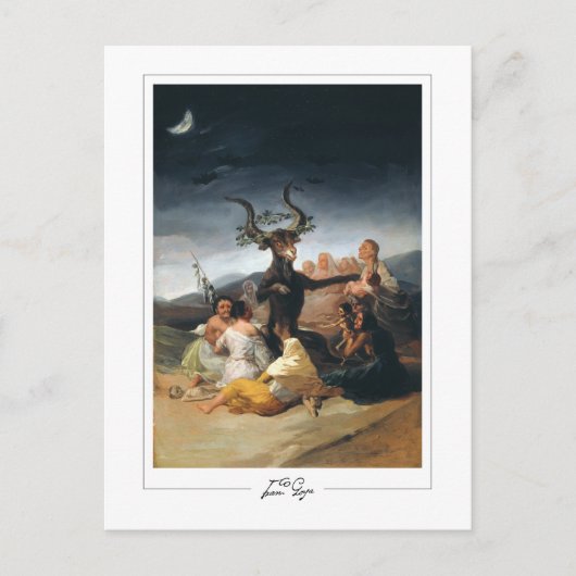 Francisco Goya #6 - Kunst Briefkaart (Voorkant)