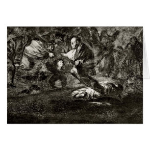 Francisco Goya- begrafenis van Absurdity