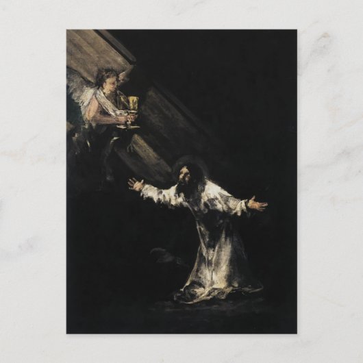 Francisco Goya-Christus op de berg Olijven Briefkaart (Voorkant)