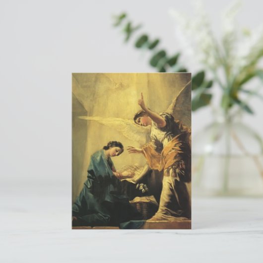 Francisco Goya - De aankondiging Briefkaart (Staand voorkant)