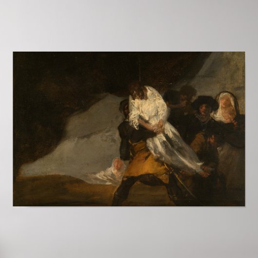 Francisco Goya - De Hanged Monk Poster (Voorkant)