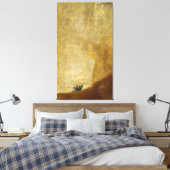 Francisco Goya - De hond Canvas Afdruk (Insitu (Slaapkamer))