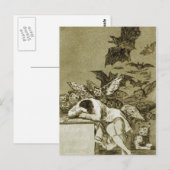 Francisco Goya - De slaap Briefkaart (Voorkant / Achterkant)