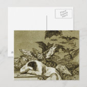 Francisco Goya - De slaap Briefkaart (Voorkant / Achterkant)