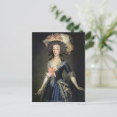 Francisco Goya-Duchess County of Benavente Briefkaart (Staand voorkant)