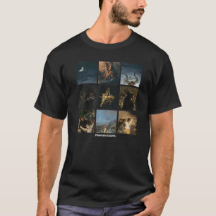 Francisco Goya Famous Paintings Grid T-shirt