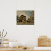 Francisco Goya - Friar Pedro Binds El Maragato Poster (Keuken)