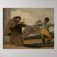 Francisco Goya - Friar Pedro Shoots El Maragato