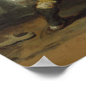 Francisco Goya - Friar Pedro Wreast het Pistool Poster (Hoek)