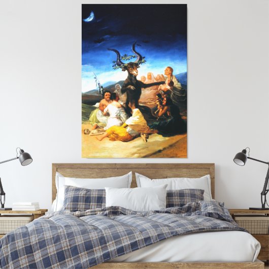 FRANCISCO GOYA - Heksensabbat - 1798 - Canvas Afdruk (Insitu (Slaapkamer))