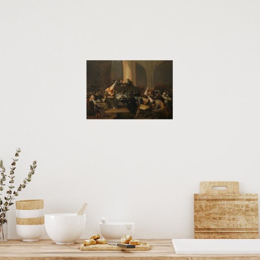 Francisco Goya - Inquisition Scene Poster (Keuken)