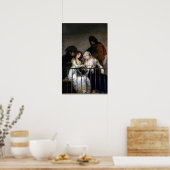 Francisco Goya Majas on a Balcony Poster (Keuken)