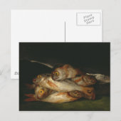 Francisco Goya - Nog steeds leven met Golden Bream Briefkaart (Voorkant / Achterkant)