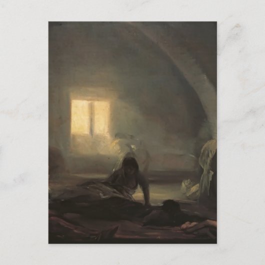 Francisco Goya - Plague Hospital Briefkaart (Voorkant)