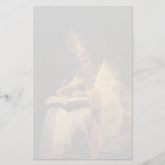 Francisco Goya- Saint Gregory Briefpapier (Voorkant)