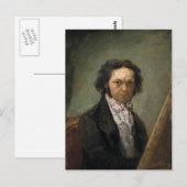 Francisco Goya-Self-portret Briefkaart (Voorkant / Achterkant)