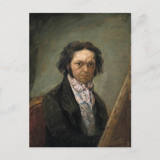 Francisco Goya-Self-portret Briefkaart (Voorkant)