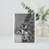 Francisco Goya - Slaap van rede produceert monster Briefkaart (Staand voorkant)