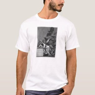 Francisco Goya - Slaap van rede produceert monster T-shirt