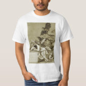 Francisco Goya - Slaap van Reden produceert Mons T-shirt (Voorkant)