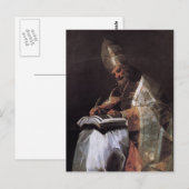 Francisco Goya- St. Gregory de Grote Briefkaart (Voorkant / Achterkant)