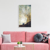 Francisco Goya The Dog Canvas Afdruk (Insitu (Woonkamer))