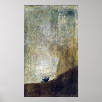 Francisco Goya The Dog Poster