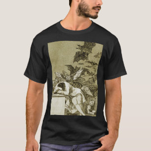 Francisco Goya The Sleep Of Reason Produceert Mons T-shirt