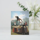 Francisco Goya- The Straw Manikin Briefkaart (Staand voorkant)