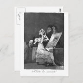 Francisco Goya- Till dood Briefkaart (Voorkant / Achterkant)