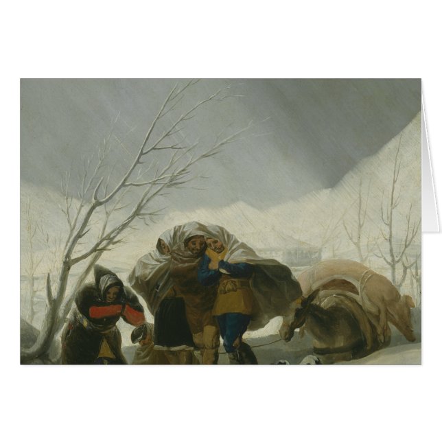 Francisco Goya - Winter Scene (Voorkant Horizontaal)