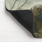 Francisco Goya - Winter Scene Muismat (Hoek)