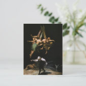 Francisco Goya- Witches in de lucht Briefkaart (Staand voorkant)