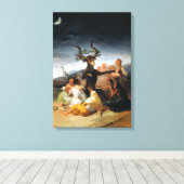 Francisco Goya Witches' Sabbat Canvas Afdruk (Insitu (Houten vloer))