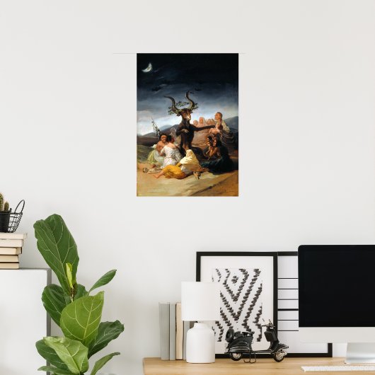 Francisco Goya Witches' Sabbat Poster (Thuiskantoor)