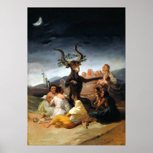 Francisco Goya Witches' Sabbat Poster