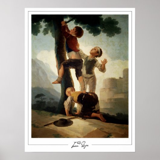 Francisco Goya Zedign Art Poster #171 (Voorkant)