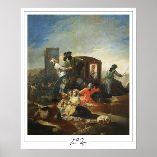 Francisco Goya Zedign Art Poster #18 (Voorkant)
