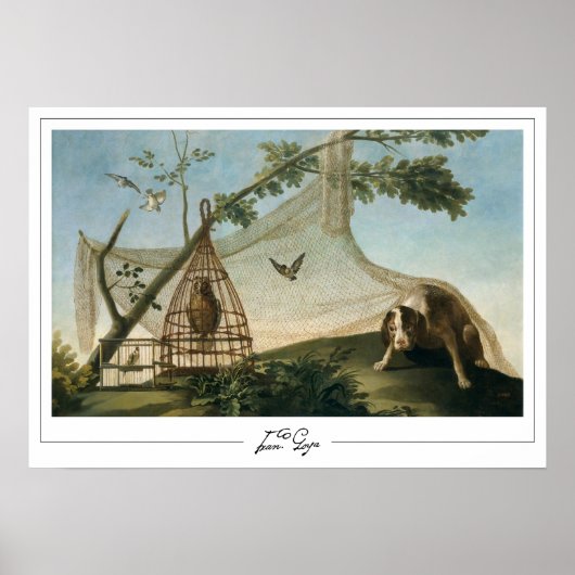 Francisco Goya Zedign Art Poster #199 (Voorkant)